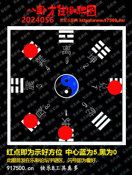 福彩3D第2024056期白袍法师乐彩图谜总汇［10图］
