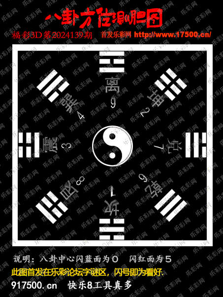 福彩3D第2024139期白袍法师乐彩图谜总汇［10图］