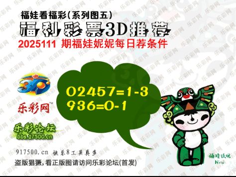 福彩3D第2025111期白袍法师乐彩图谜总汇 ［10图］