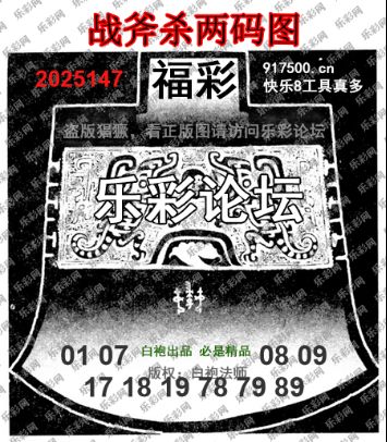 福彩3D第2025147期白袍法师乐彩图谜总汇 ［10图］