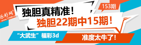 【大武生】153期3d独胆中（22中15）准度太牛了！